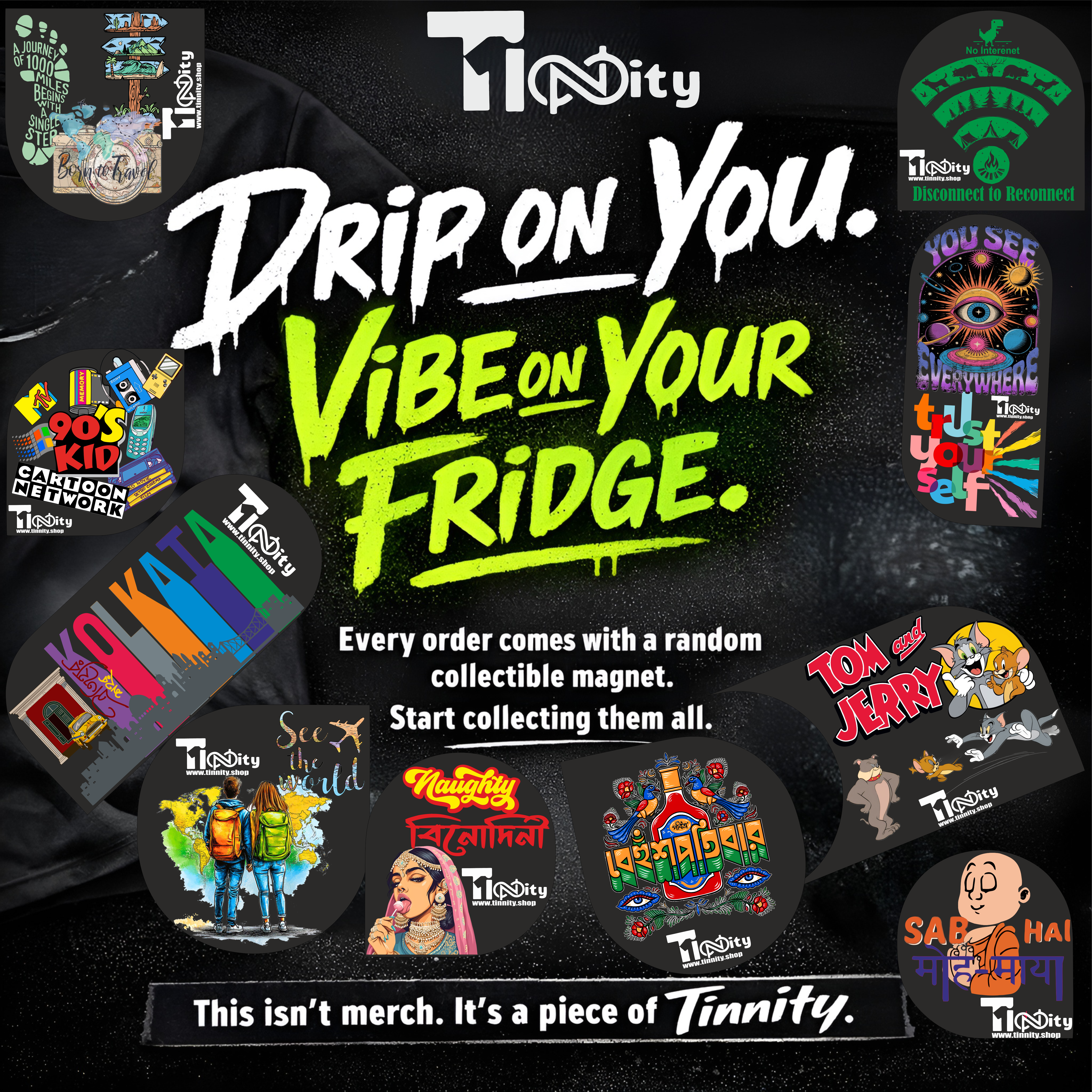 Tinnity collectible magnet offer