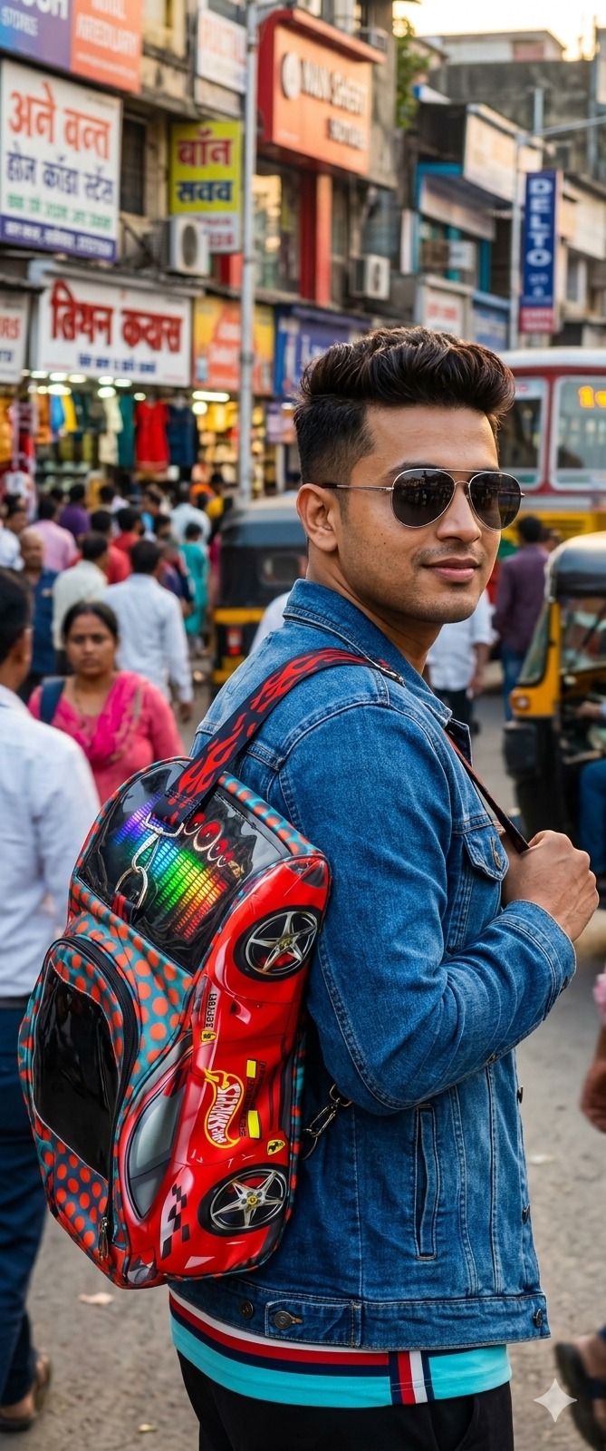  TurboDrive Racing Backpack – Where Style Meets Speed